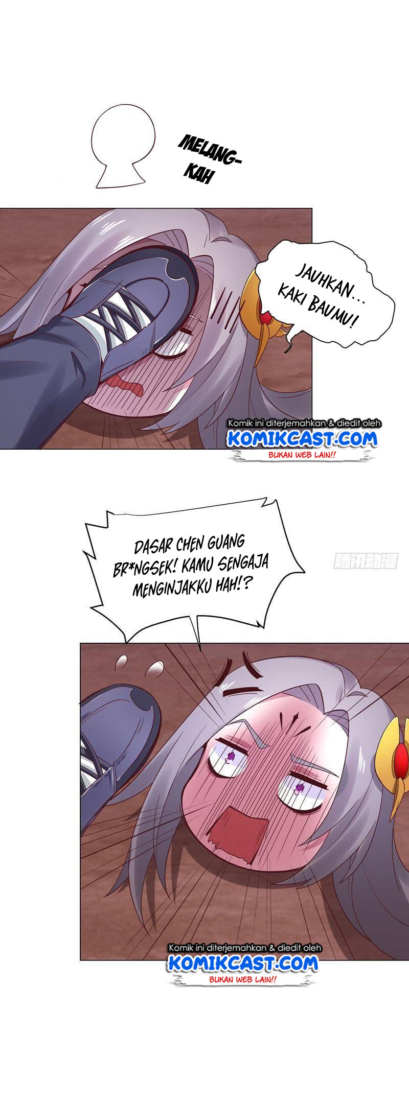 Carrying The Goddess Along Chapter 37 Gambar 6